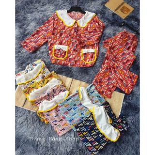 Pijama tay dài quần dài