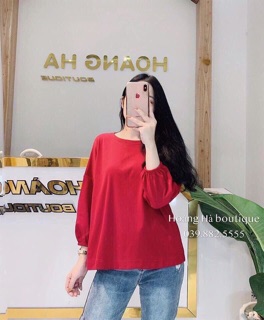 Áo thun nỉ da cá