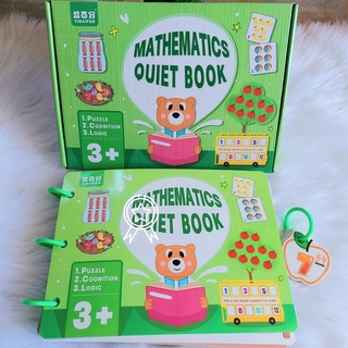 Học Liệu Toán Học Thông Minh, Học Liệu Bóc Dán Montessori Đầu Đời Giáo Dục Sớm Cho Bé