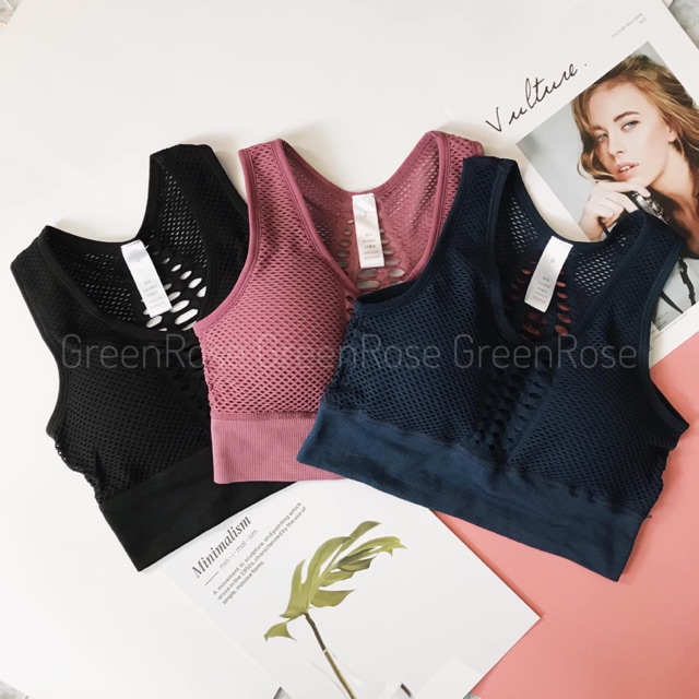 💯💯Áo Bra QC dệt lưới💯💯(Ảnh thật shop chụp)