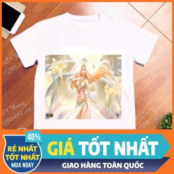 HOTHOT SIÊU ĐẸP HÀNG QUẢNG CHAU ODER Áo thun cotton nam nữ in game liên quân garena HÀNG HOT