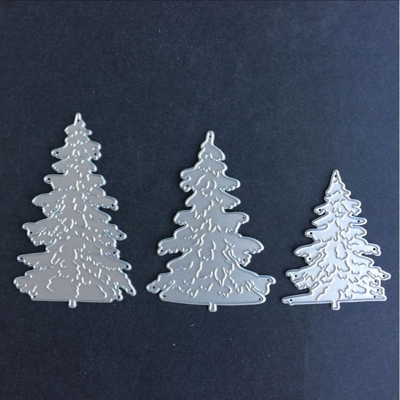 ❀COLO al Cutting Dies Stencil DIY Christmas Tree Snowflake Deer Album Stamp Paper Card