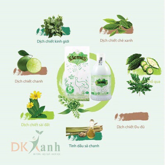 Nước tắm thảo dược Elemis chính hãng