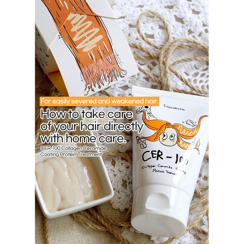 Tinh Chất ELIZAVECCA Chứa Cer-100 Collagen Ceramide Dưỡng Da Thể Tích 100Ml