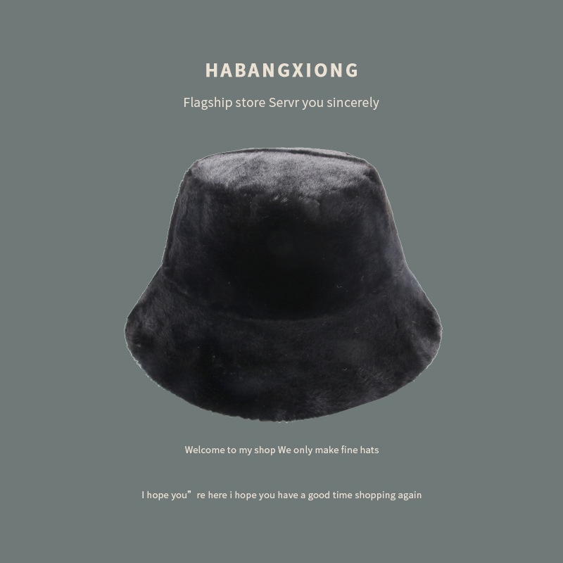 Nón Tai Bèo Giả Lông Thỏ Màu Sắc Dễ Phối Đồ