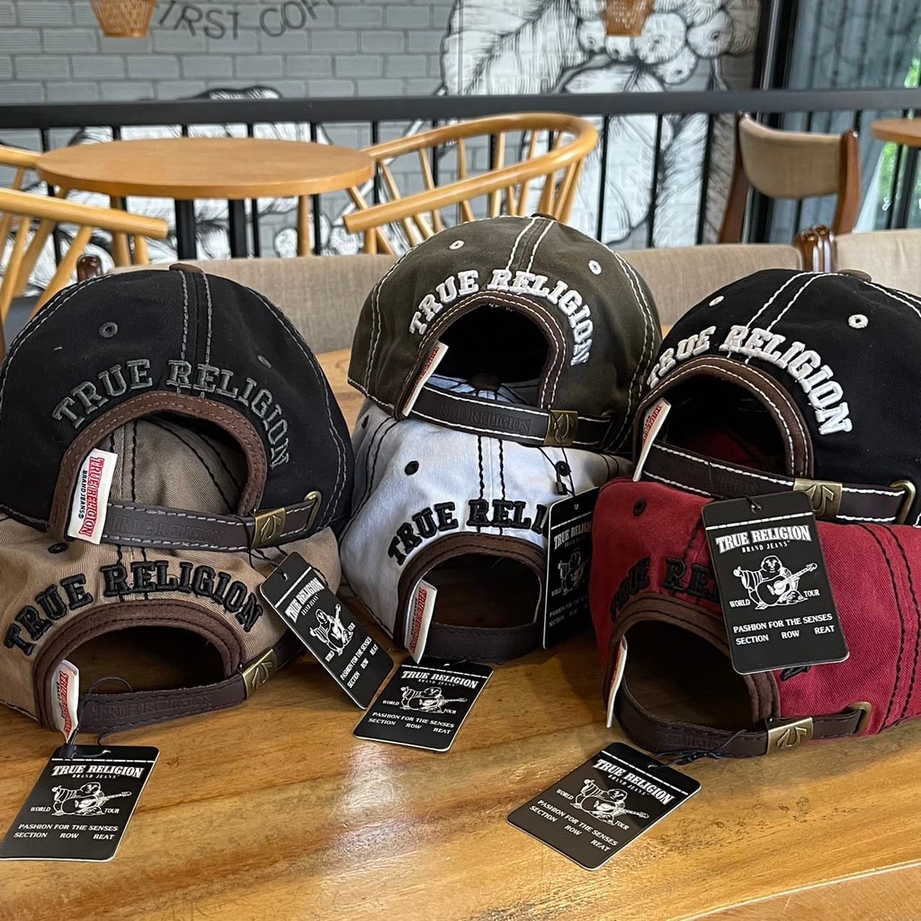 Nón ông địa - Mũ lưỡi trai True Religon hàng đẹp