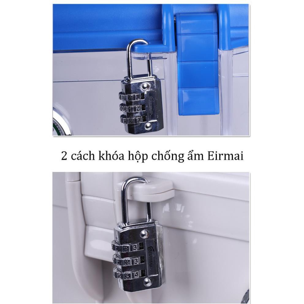 Khóa số Eirmai bảo vệ tránh thất lạc mất cắp balo máy ảnh hộp chống ẩm