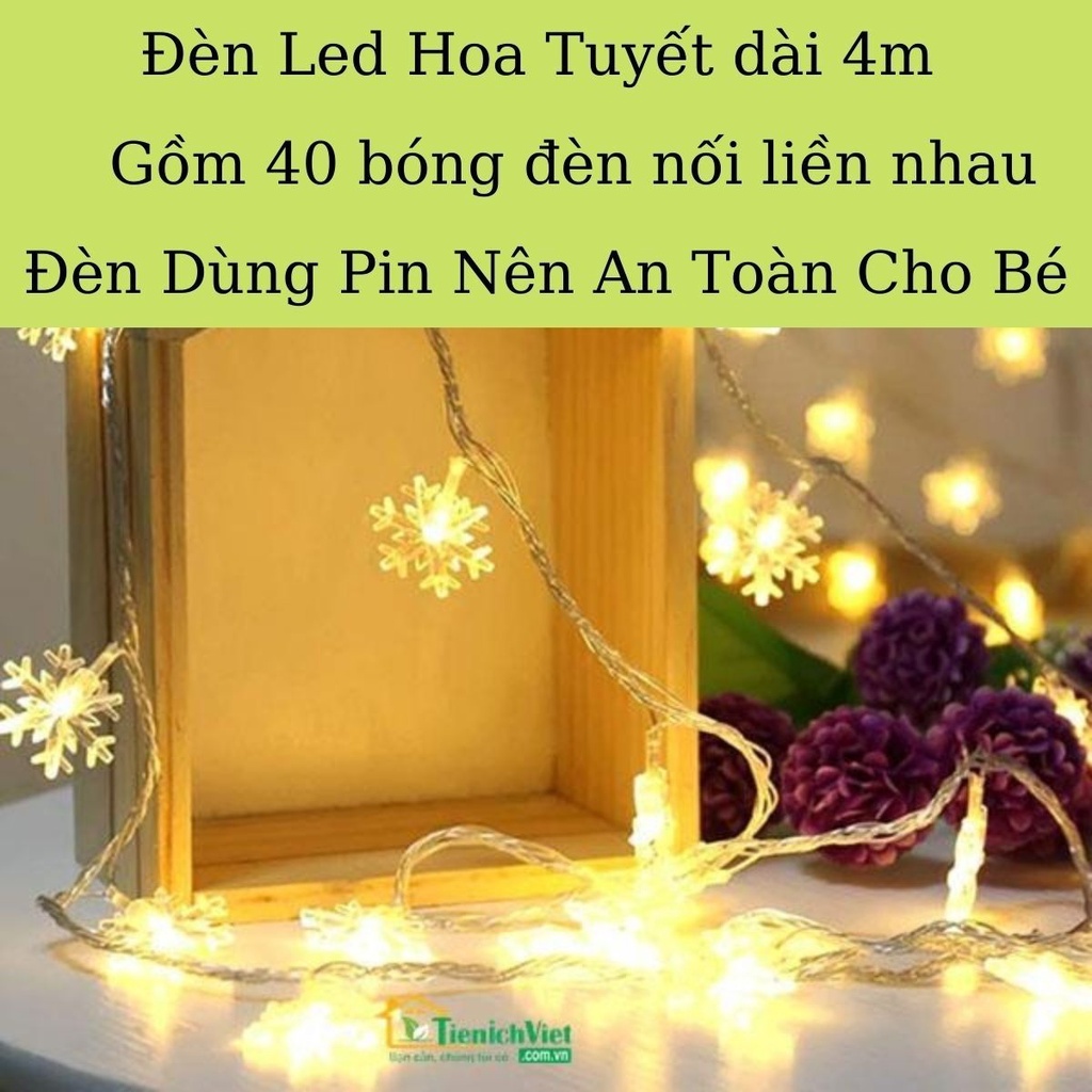 Lều Công Chúa Cho Bé Kiểu Dáng Lục Giác Hàn Quốc Có Rèm Che [Đèn Hoa Tuyết Dài 4m