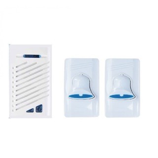 Chuông cửa không dây 2 nút nhấn dc-187b decom