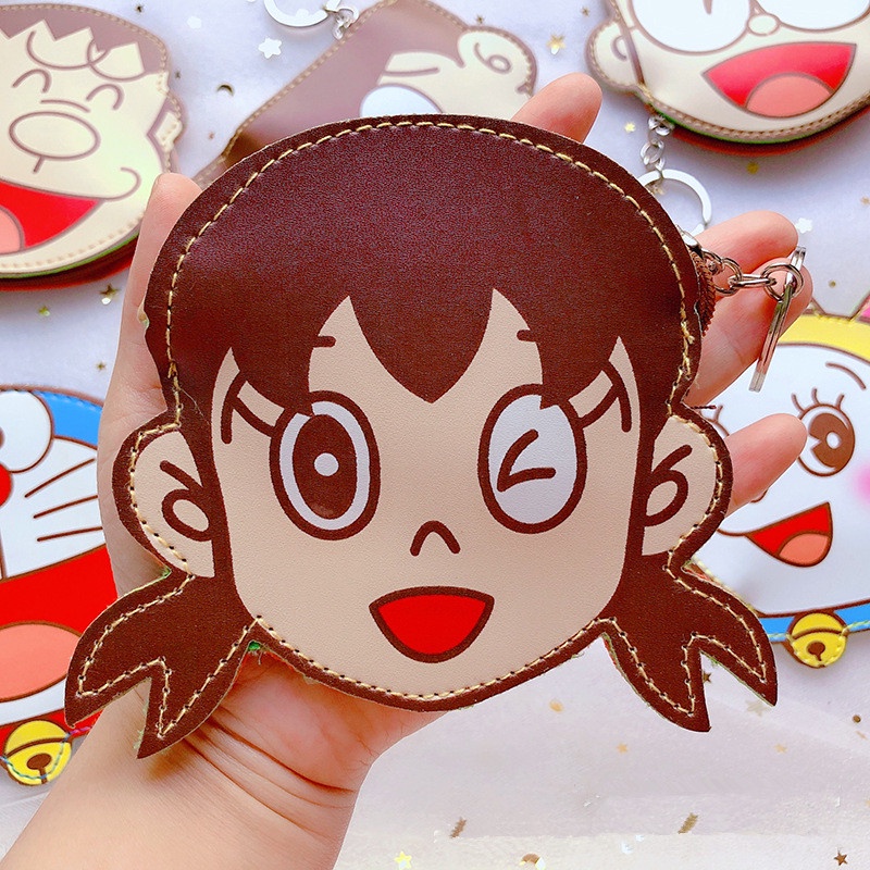 Ví Đựng Tiền Xu Hình Doraemon Dễ Thương