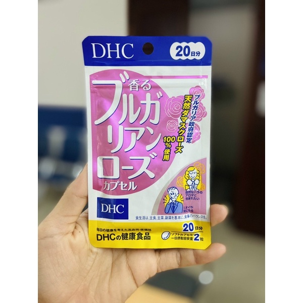 HOTViên uống D.H.C hoa hồng 20 ngày- DHC_hoa hồng thơm người thơm cơ thể Nhật Bản 20 ngày