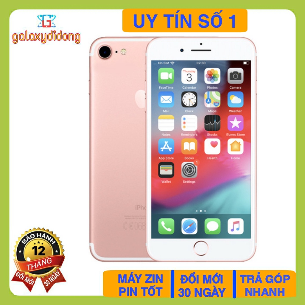 Điện thoại iPhone 7 Quốc Tế đẹp đầy đủ phụ kiện bảo hành 12 tháng | BigBuy360 - bigbuy360.vn