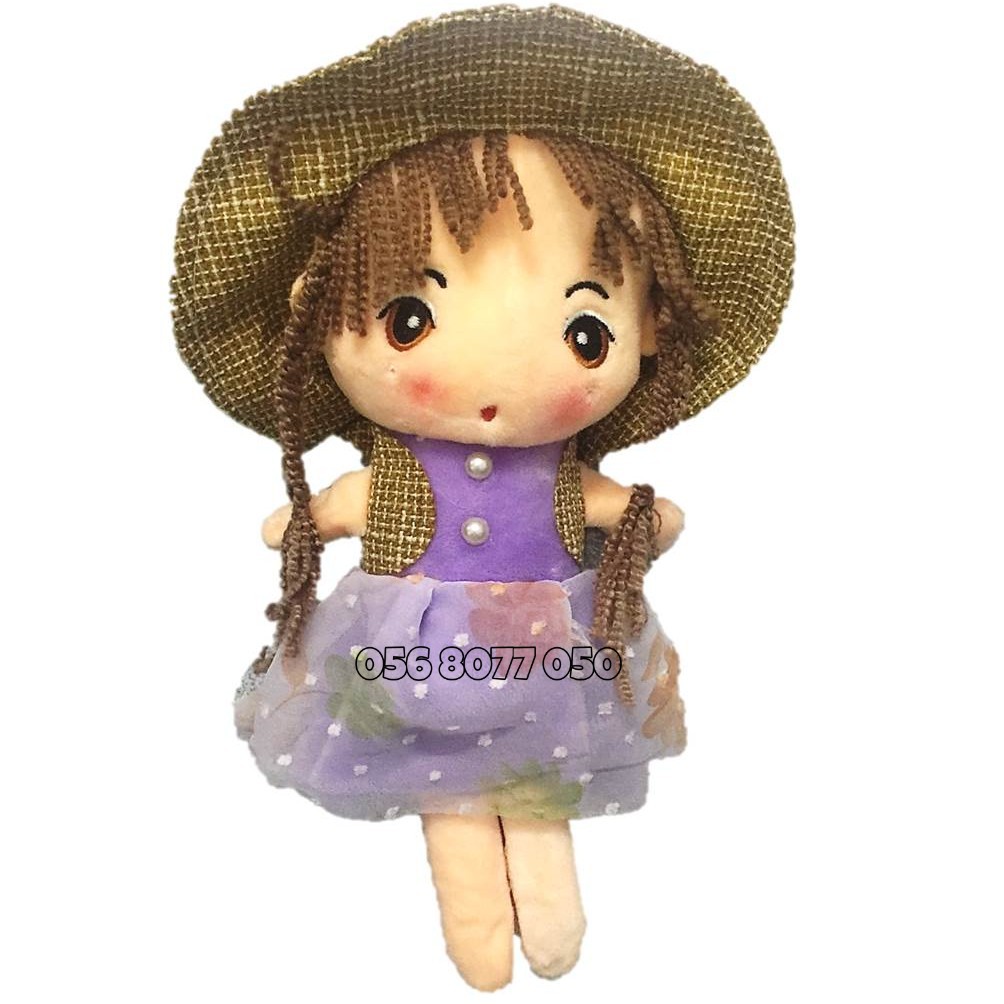 [ĐỒ CHƠI TREO CŨI, NÔI] BÚP BÊ CÔNG CHÚA CHIBI (25cm) NHIỀU MÀU