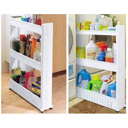 kệ 3 tầng để đồ đa năng có bánh xe-kệ 3 tầng có bánh xe đa năng BÁN BUÔN GIÁ RẺ NHẤT [Mã Mới]