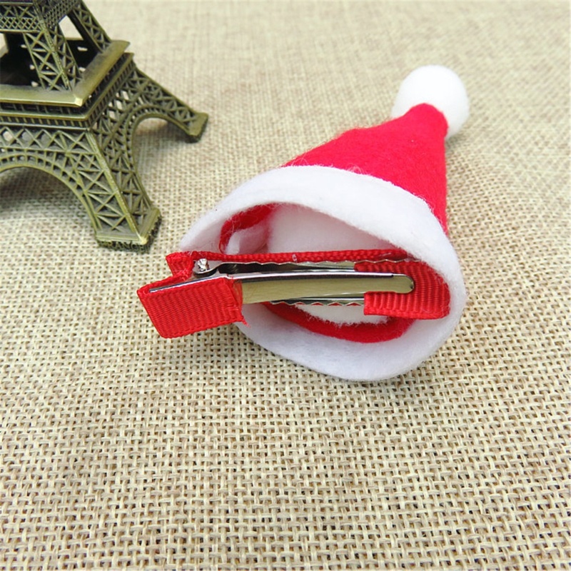 Kẹp Tóc Hình Nón Ông Già Noel