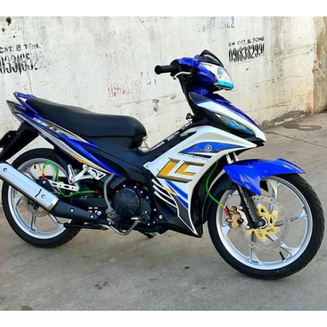 Tem rời EX 135 LC xanh GP trắng