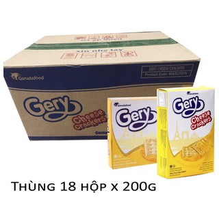 Thùng 18 Hộp Bánh Gery Vị Pho mai 200gr Indonesia (26.6k)