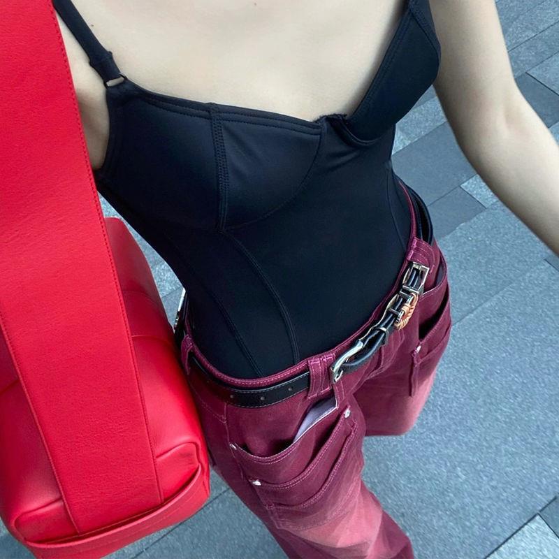 Quần Jeans Dài Ống Đứng Thời Trang Dành Cho Nữ 22S