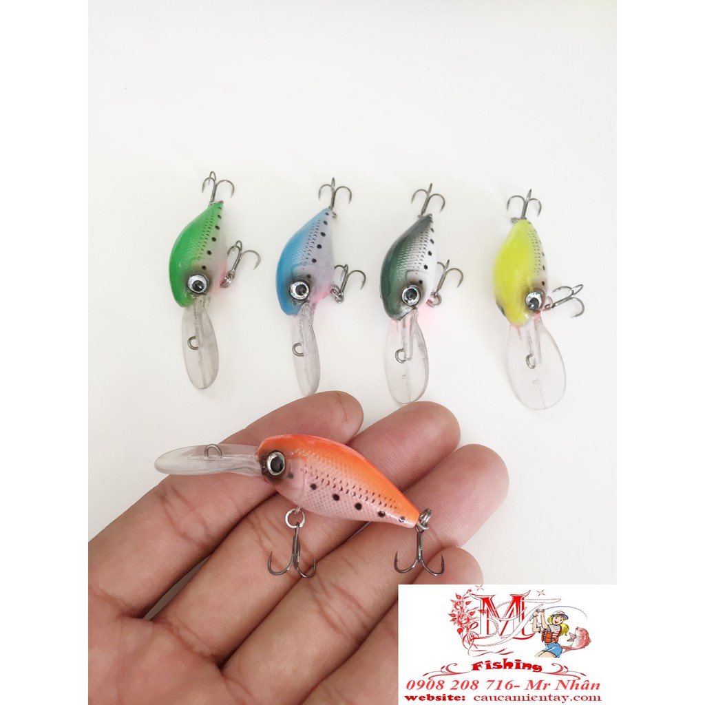 Mồi Câu Cá Tráp Mini Chuppy Lưỡi BKK Rất Hiệu Quả
