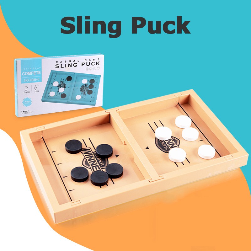 Sling Puck cờ nảy game bắn quân cờ