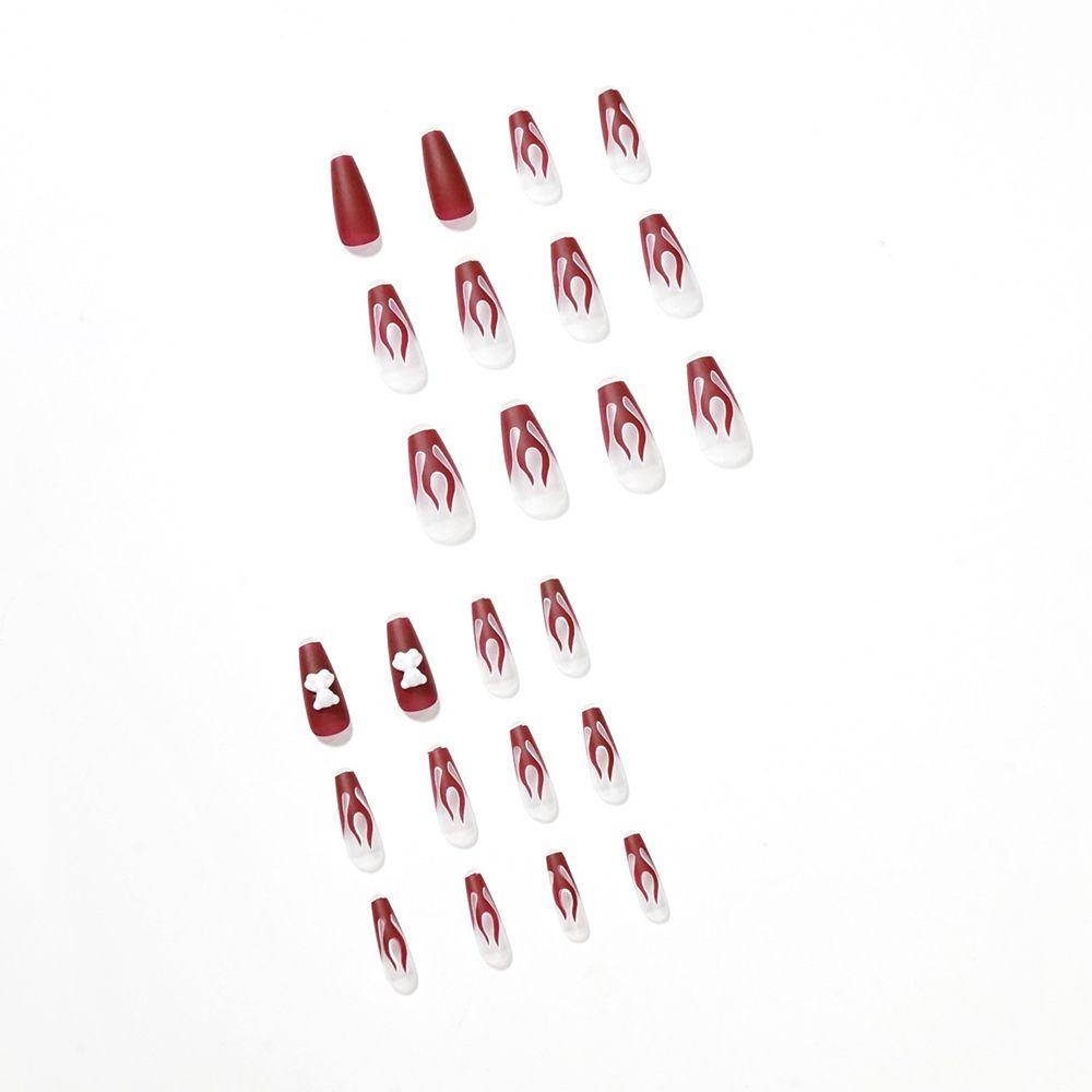 Hộp 24 Món Đồ Chơi HECCEH Chất Lượng Cao|Bộ Móng Tay Giả Múa Ba Lê