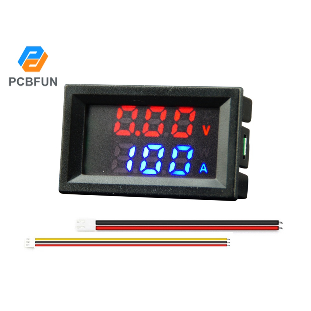 Vôn kế điện tử PCBFUN M430 10A / 50A / 100A chuyên dụng