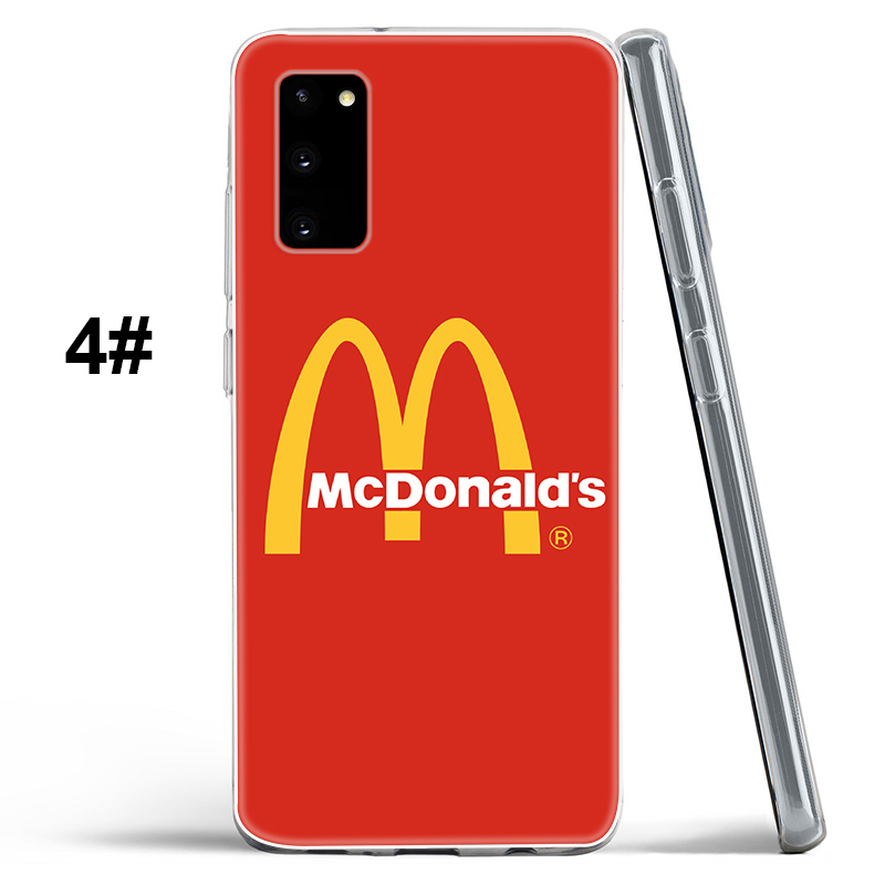 Ốp Điện Thoại Silicon Mềm Trong Suốt Ma33 Mcdonalds Mc Donalds Cho Samsung Galaxy A10 A10s A11 A20 A20s A21s A30 A30s A50 A50s A70