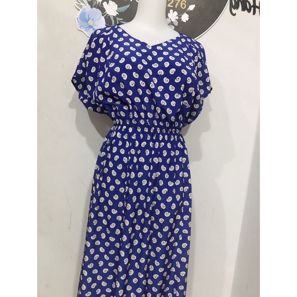 đầm maxi hoạ tiết chấm bi hàng si tuyển