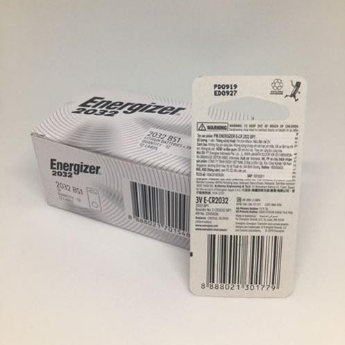 Pin CR2032 Energizer vỉ 1 viên