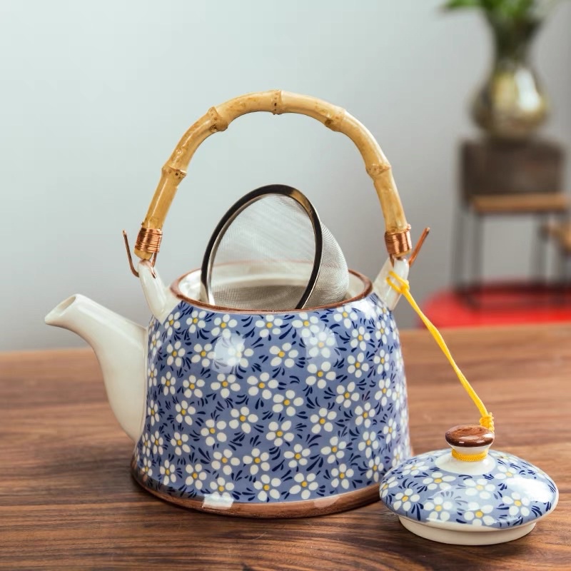 Bộ Ấm Chén Phong Cách Vintage Siêu Xinh