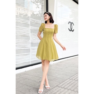 OLV - Đầm Clover Square Neck Dress
