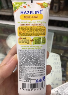 Sữa rửa mặt Hazeline Các Mùi Dạng Tuýp