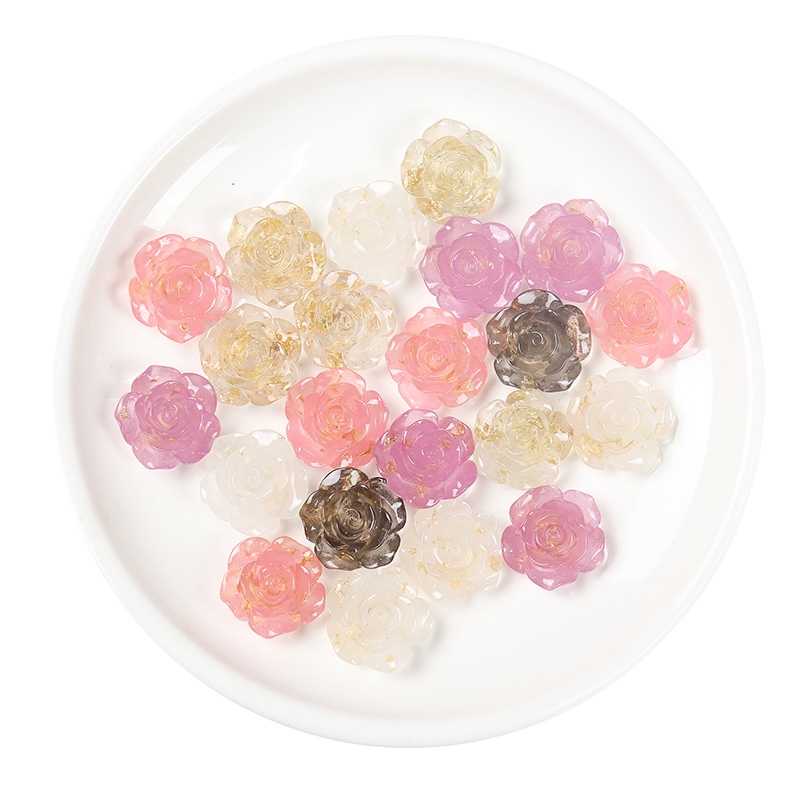 hoa pha lê Resin phụ kiện dép Crocs charm DIY khóa giày crocs jibbitz Nhựa trang sức Phụ kiện trang trí giày crocs nút trang trí điện thoại di động Nắp đậy / Khung ảnh / Cốc nước / Túi Nguyên liệu làm phụ kiện handmade sáng tạo