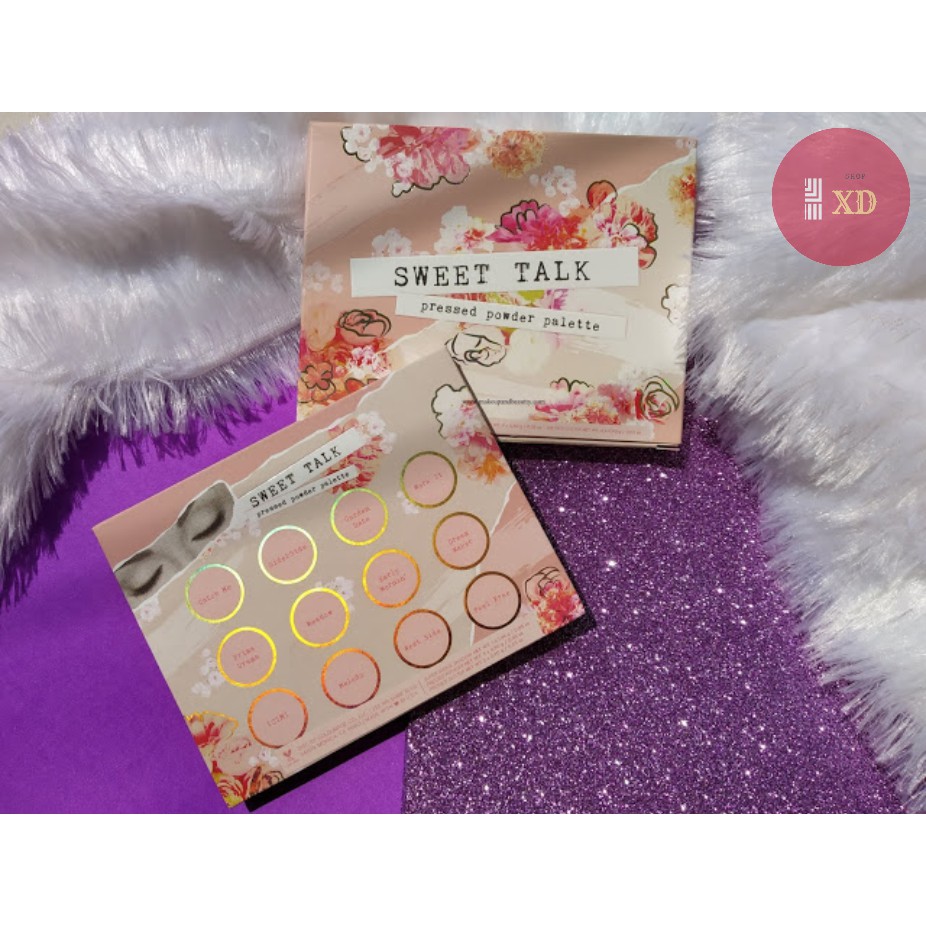 Bảng Phấn Mắt Colourpop Sweet Talk Pressed Powder Shadow Palette