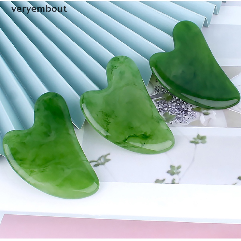 [Hàng mới về] Dụng cụ mát xa guasha bằng nhựa resin tự nhiên
