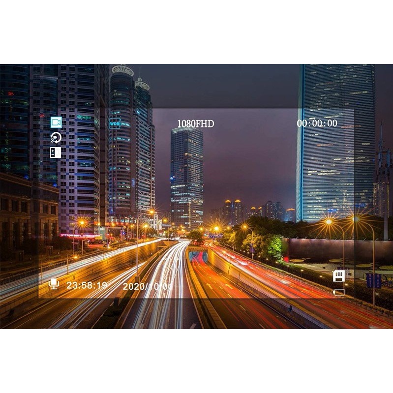 Camera hành trình xe tải màn hình lớn 4Inch, Cam hành trình ô tô MMX M1 màn hình cảm ứng bộ nhớ 32GB, BH : 12T