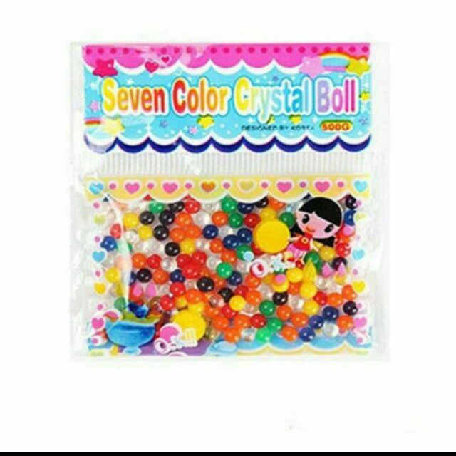 Gói 200 hạt nở mix màu