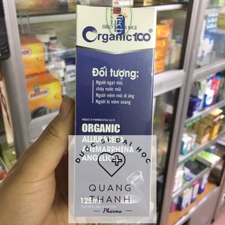 Siro viêm mũi Organic100 125ml