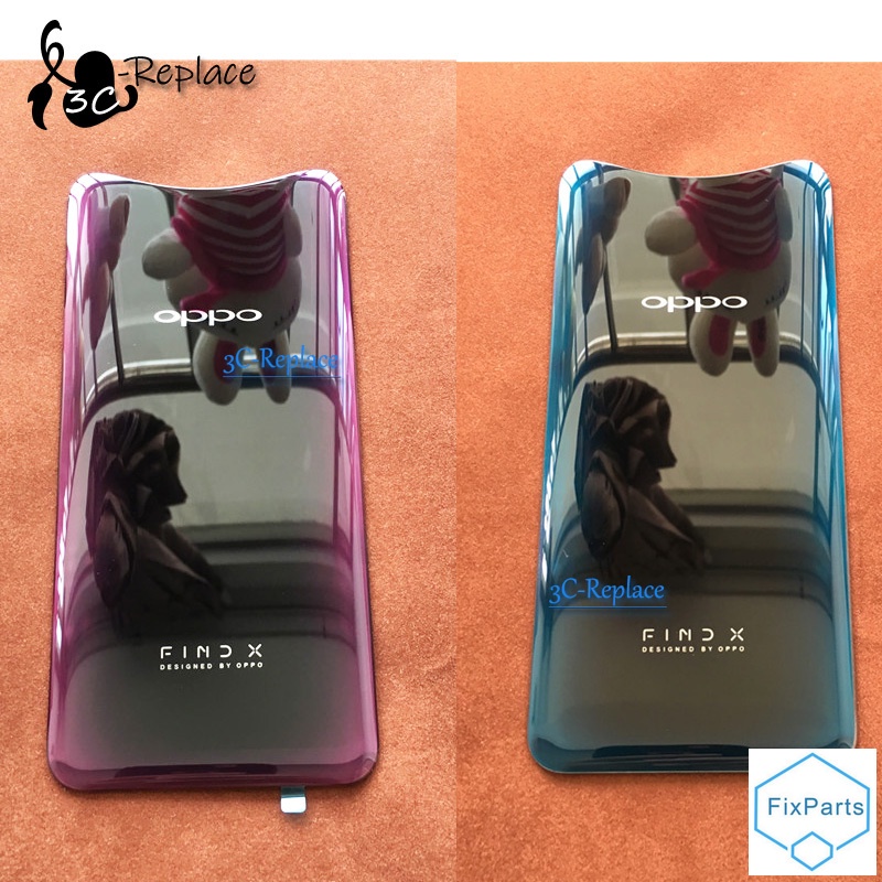 Mới Nắp Đậy Pin Thay Thế Cho Điện Thoại oppo Find X 6.42 inch Màu Đỏ / Xanh Lạnh