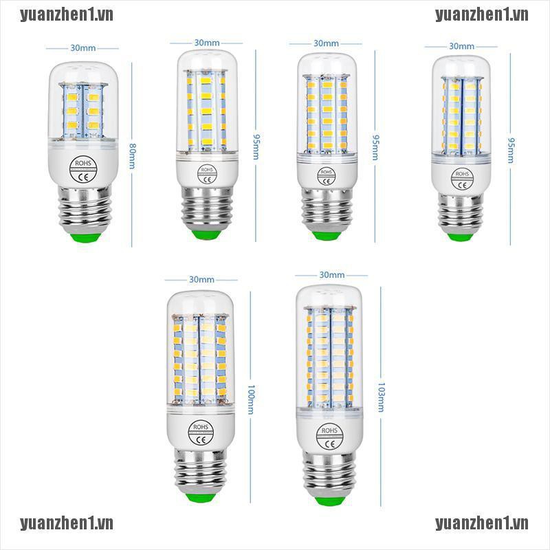 [YUANZHEN1] Bóng Đèn LED Bắp Ngô E27 E14 7W 9W 12W 15W 20W 25W 5730 SMD