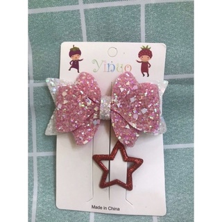 Set kẹp tóc mái đáng yêu cho bé