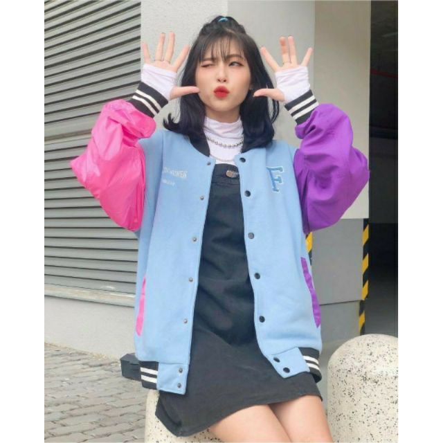 [Mã FAMARAL1 giảm 10K đơn 50K] Áo khoác Dù Bomber jacket FEARLESS form rộng unisex (Ảnh thật)
