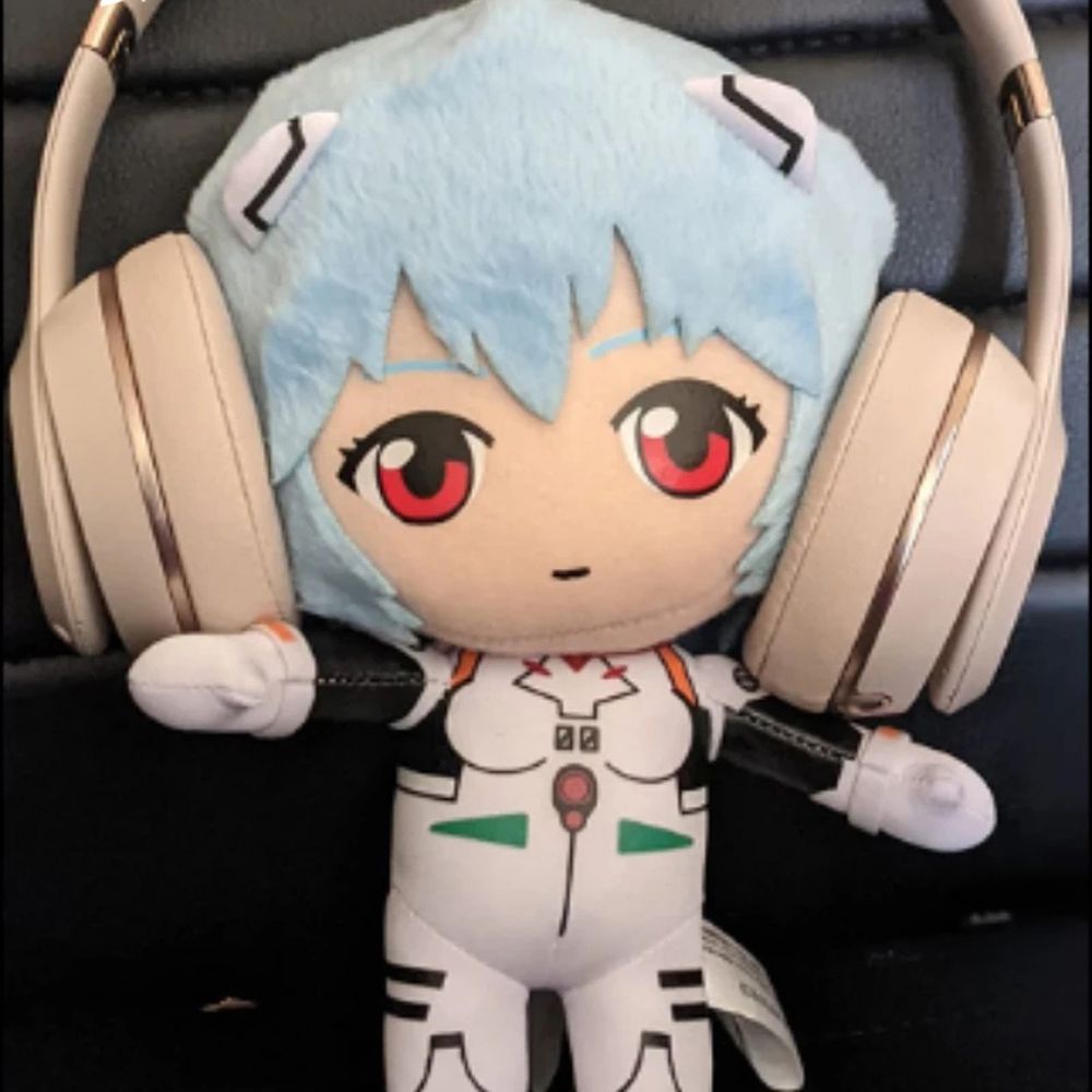 Thú nhồi bông hình Ayanami Rei Evangelion kích thước 20cm 2LIFE