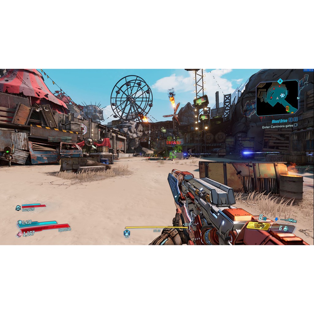 Đĩa game ps4 borderlands 3