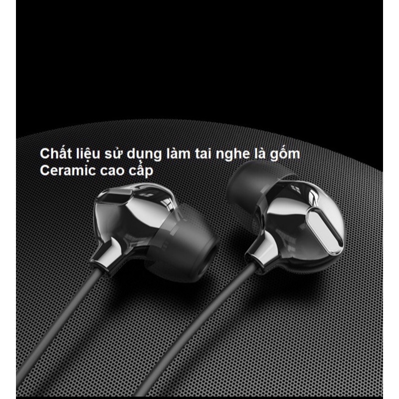 Tai nghe Obsidian stereo có dây Chính hãng Rockspace chống ồn, chống rối, nghe nhạc, chơi game, chính hãng, bảo hành 1 n