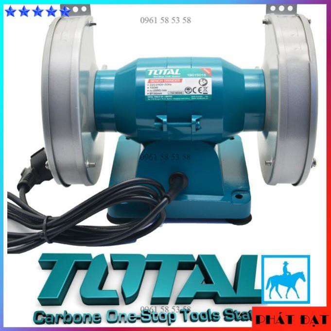 [CHÍNH HÃNG] TOTAL Máy Mài Để Bàn 2 Đá 150W Đá 150mm 6inch TBG15015 Điện Sài Gòn (TĐSG)