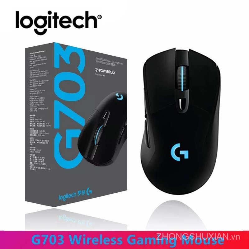 Chuột Không Dây Logitech G703 Rgb 16000dpi Chất Lượng Cao