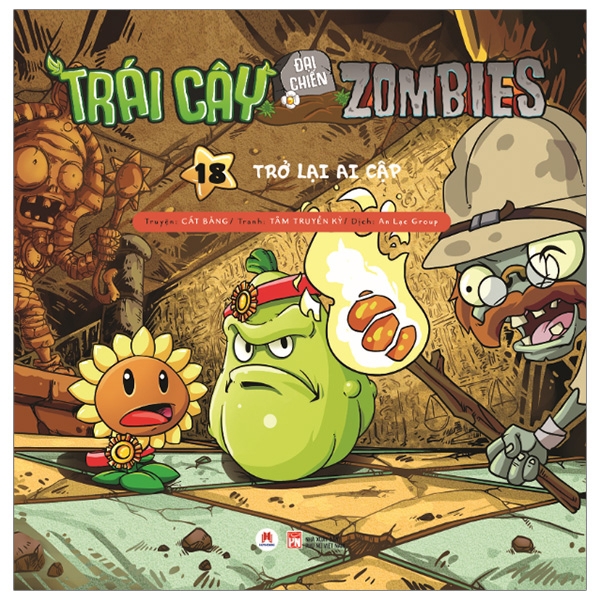 Sách - Trái Cây Đại Chiến Zombie - Tập 18: Trở Lại Ai Cập