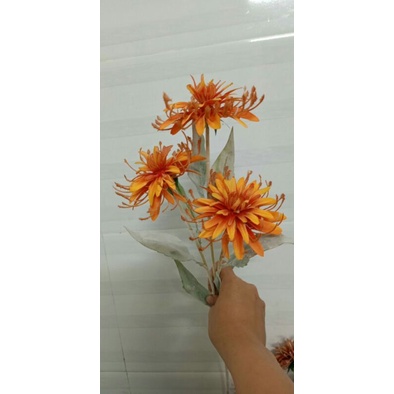Hoa Bỉ Ngạn hàng tàu loại 1 thân mốc Hoa Giả Trang Trí Decor