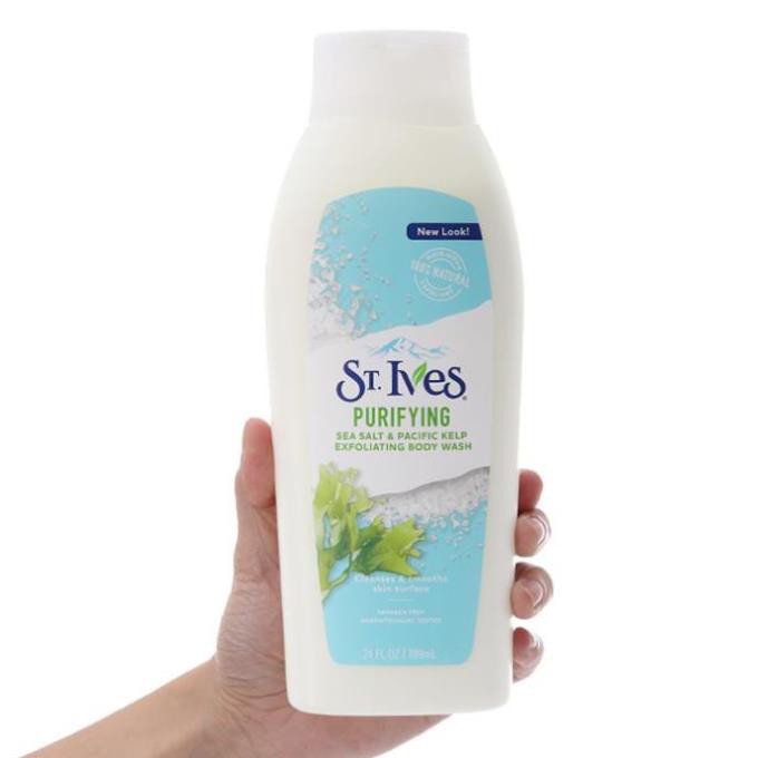 Sữa Tắm Muối Biển St. Ives Purifying Sea Salt Body Wash 709ml